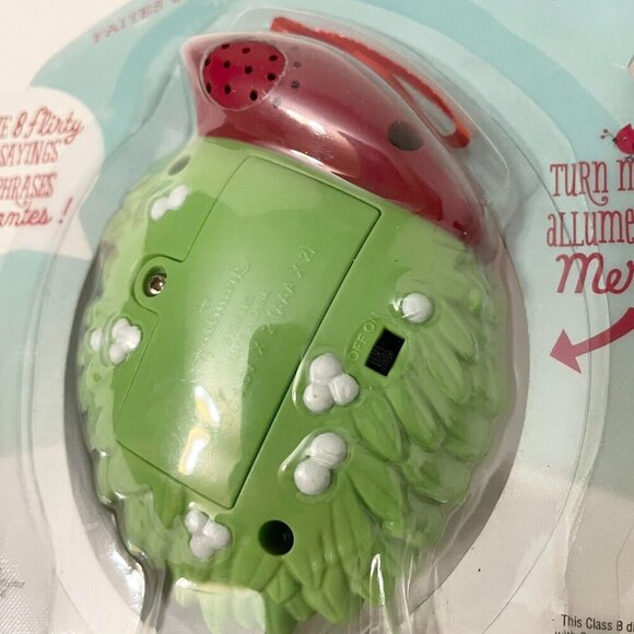 Hallmark Talking Mistletoe Motion Activated French Accent Damaged Packaging - Picture 9 of 16